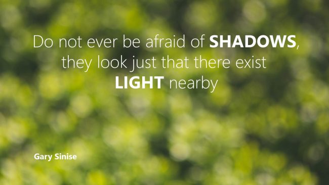 US Quotes About the Universe green bokeh background