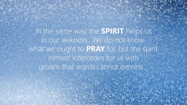 US The Spirit intercedes for us pexels photo 289649