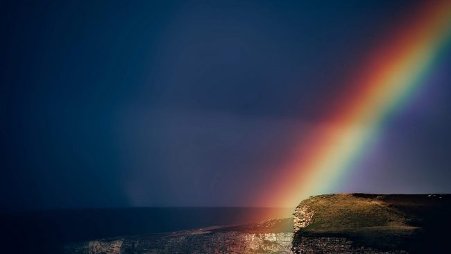 US Life is like a rainbow cliff colorful colourful 237250