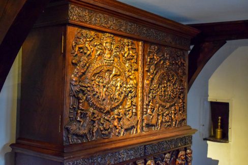 Antique Sculpture From Bran Castle, Transylvania, Romania