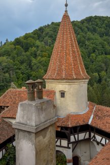 Bran Castle or Dracula Castle in Transylvania, Romania