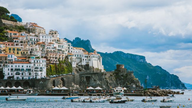 Amalfi Coast Of Italy