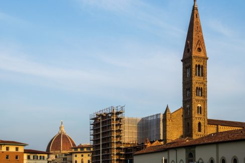 Basilica of Santa Maria Novella in Florence, Tuscany, Italy