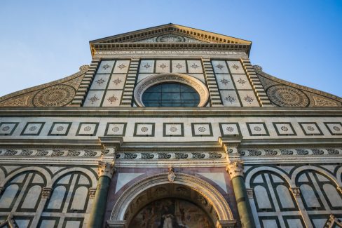Basilica of Santa Maria Novella in Florence, Tuscany, Italy