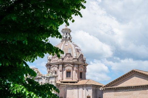 Beautiful buildings from the lovely Rome, Italy