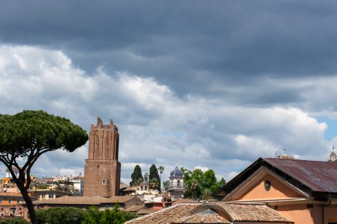 Beautiful buildings from the lovely Rome, Italy