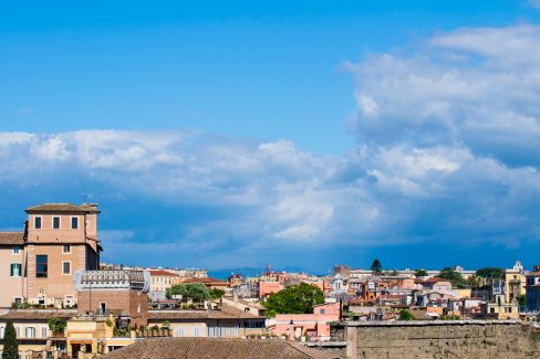 Beautiful buildings from the lovely Rome, Italy
