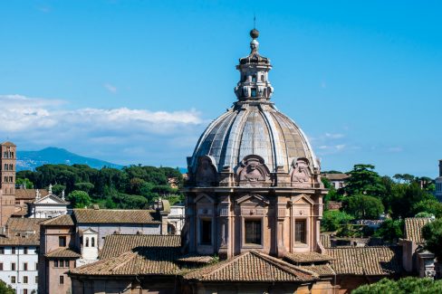 The Church of Santi Luca e Martina, Rome, Roman Forum, Italy