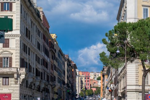 Beautiful buildings from the lovely Rome, Italy