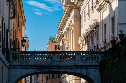 Beautiful buildings from the lovely Rome, Italy