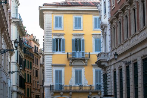 Beautiful buildings from the lovely Rome, Italy