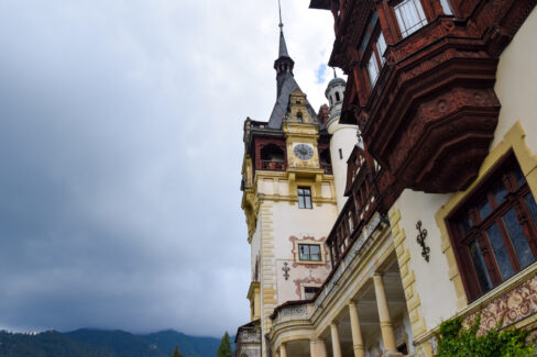 The Beautiful Peles Castle, Sinaia, Prahova, Romania