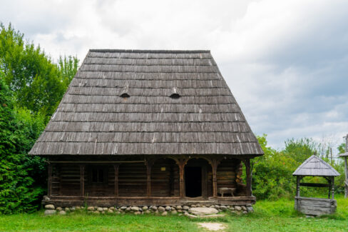 Marinca House, 1785, Serbs, Cosaului Valley, Maramures Village Museum, Romania