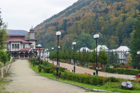 The Way to Slanic Moldova Casino, Bacau, Romania