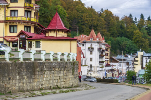 Hotels and Pensions from the Slanic Moldova Resort, Bacau, Romania