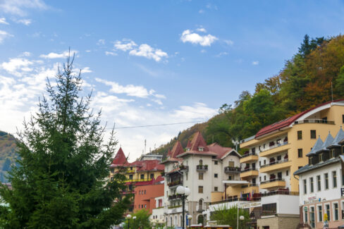Hotels and Pensions from the Slanic Moldova Resort, Bacau, Romania