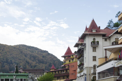 Hotels and Pensions from the Slanic Moldova Resort, Bacau, Romania
