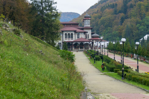The Way to Slanic Moldova Casino, Bacau, Romania